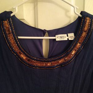 Gauzy, Sparkly, Sleeveless Dress